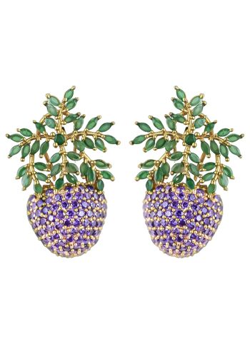 Wild Strawberry Earrings