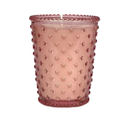 Simpatico Hobnail Glass Candle - #15 Grapefruit Mint
