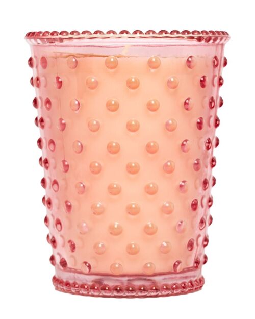 Simpatico Hobnail Glass Candle - #15 Grapefruit Mint