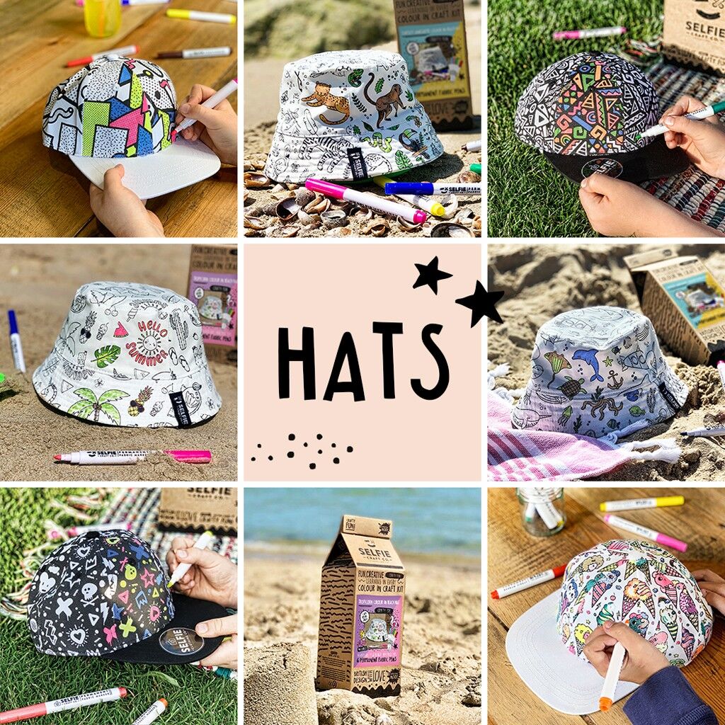 Kids Colour In Snapback Hats