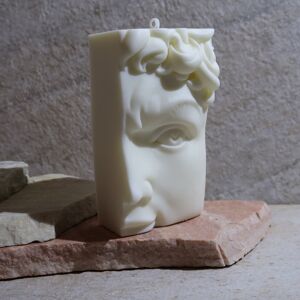 Davids Face Candle