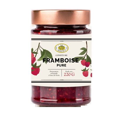 Confiture framboise pure 220g - C41