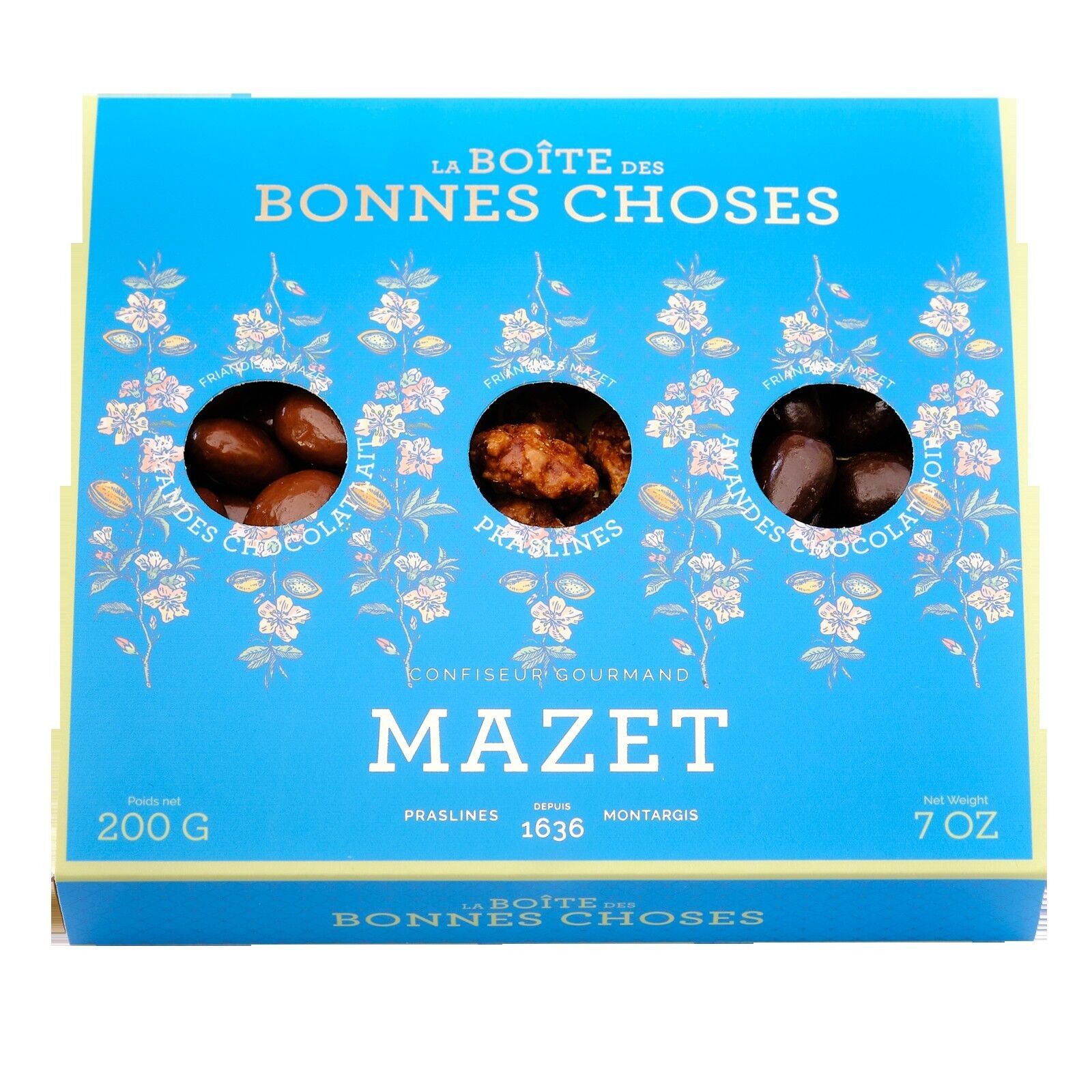 Boite Bonnes Choses bleue 200g