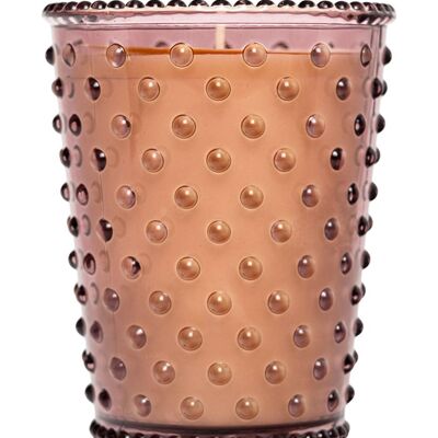 Simpatico Hobnail Glass Candle #36 Playa Ciruela