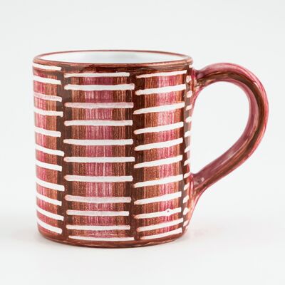 Mug in Ceramica Pink Celebration - Fatto a Mano in Italia
