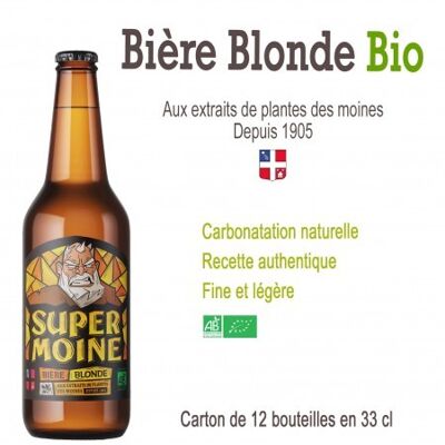 Bière Blonde Bio 33 cl