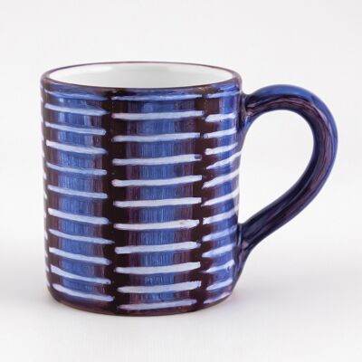 Mug in Ceramica Blue Celebration - Fatto a Mano in Italia