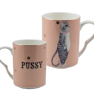 YE - Mug 350ml Chat Pussy - Animal Magic