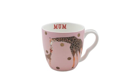 YE - Mug 400ml Girafe - MUM - Animal Magic