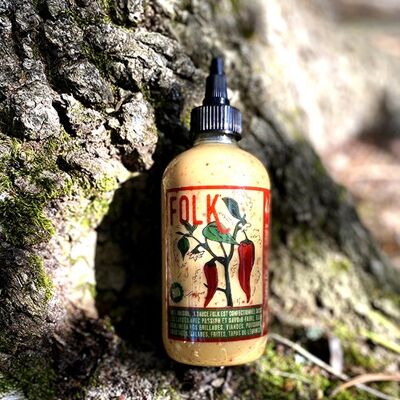 Sauce folk smoked & spicy 25cl bio* Boston