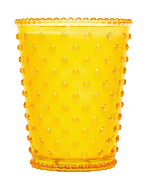 Simpatico Hobnail Glass Candle - #97 Meyer Lemon