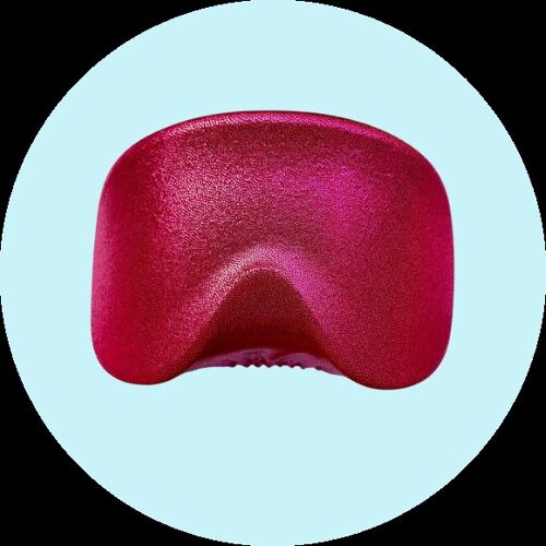 SKI GOGGLE COVER - Pommy Red