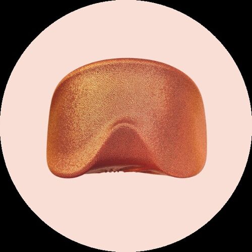 SKI GOGGLE COVER - Orange Copper