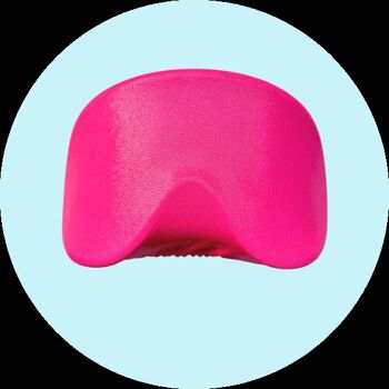 SKI GOGGLE COVER - Fluoro Pink 1