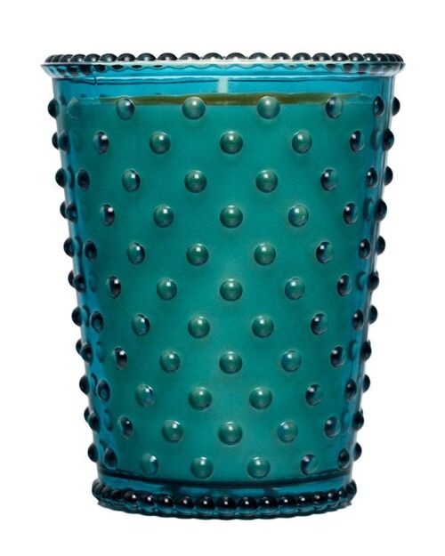 Simpatico Hobnail Glass Candle #14 Spanish Lime