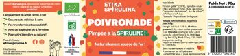 Poivronnade à la spiruline fraîche 2