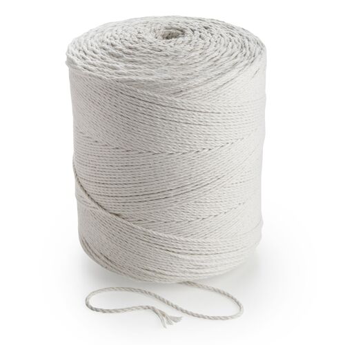 4mm Macrame Cord Coloured Cotton String for Diy Hangings Bulk Buy Three  Strand Twisted Rope Supplies 