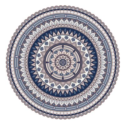 40x30cm, wholesale Placemat blue mosaic Buy