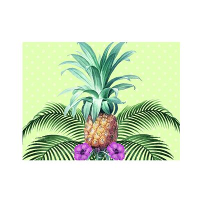 Placemat 40x30cm, Colonial Pineapple