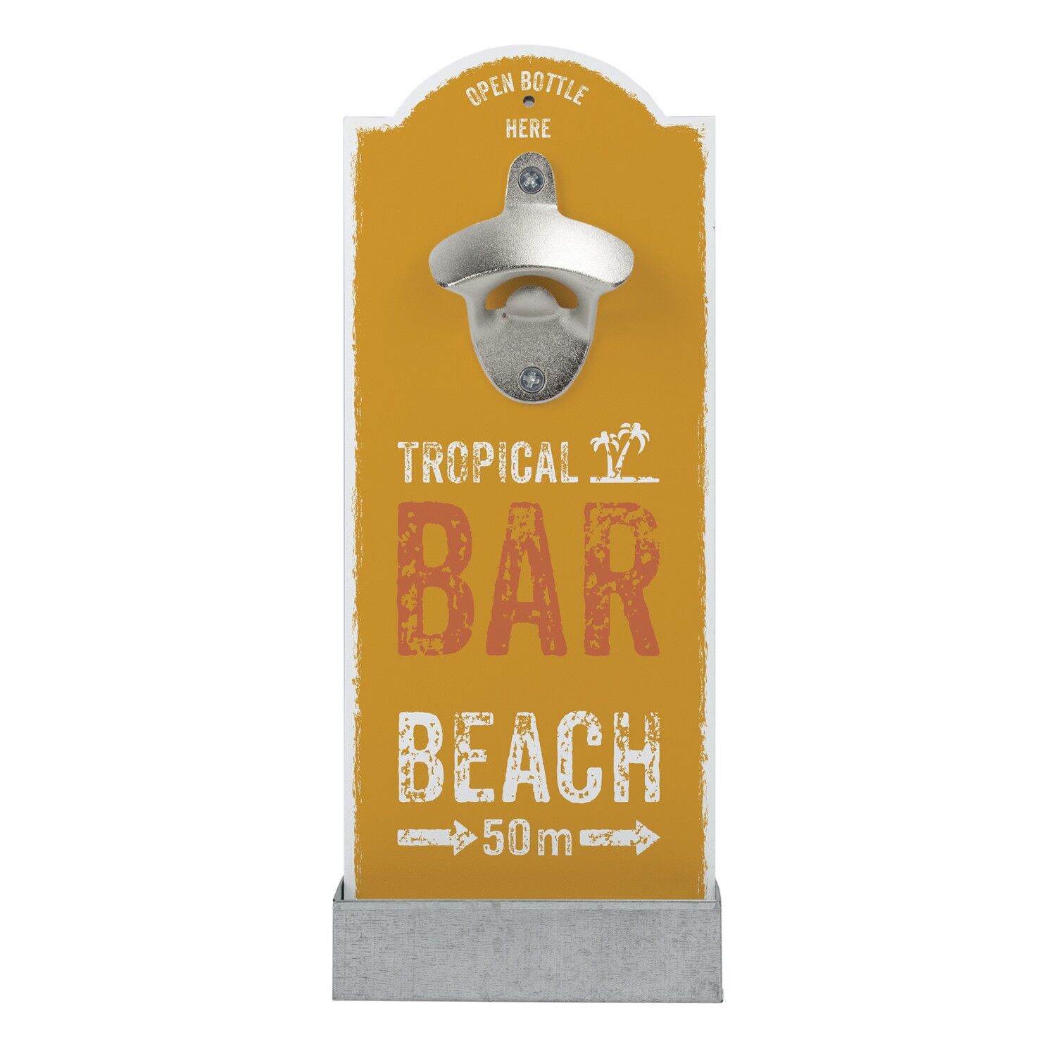 Apribottiglie da parete "TROPICAL BAR BEACH"
