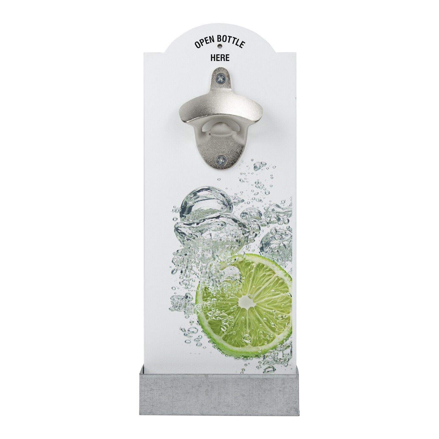 Wall bottle opener "LIMETTE"