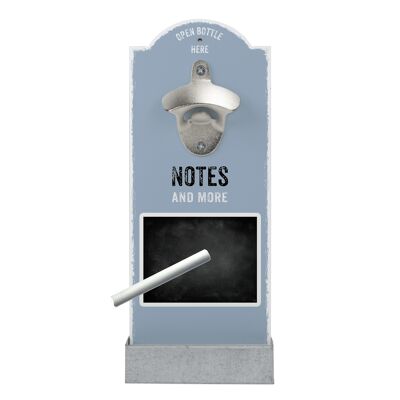 Wall bottle opener "NOTES AND MORE"