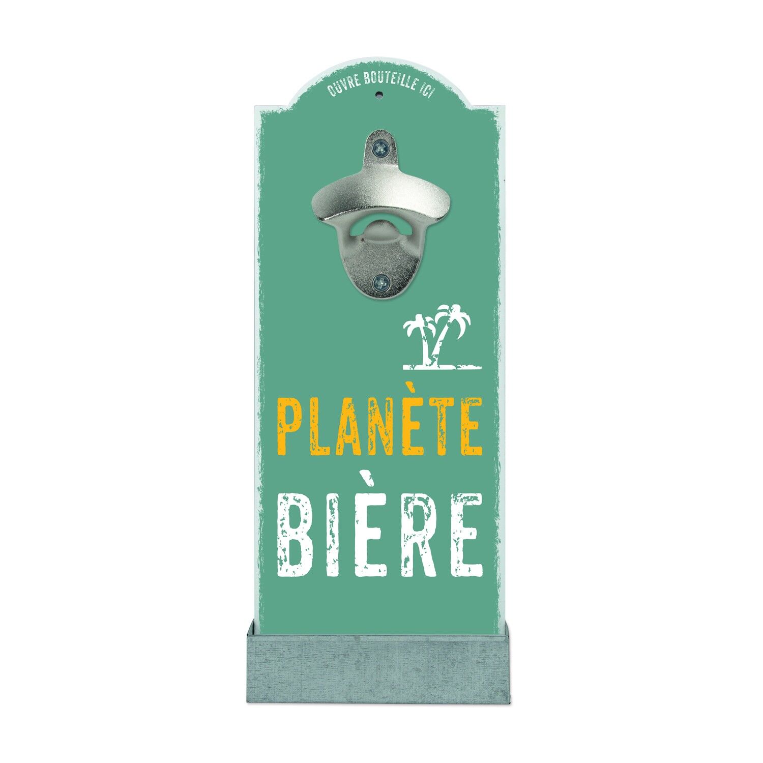 Wall bottle opener "PLANÈTE BIÈRE"