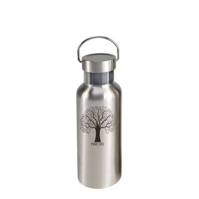 ToGo stainless steel drinking bottle 500ml "PURE LIFE"