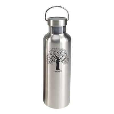 ToGo stainless steel drinking bottle 750ml "PURE LIFE"