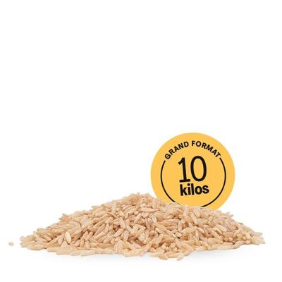 Semi-complete organic rice from Camargue IGP BULK 10 kg