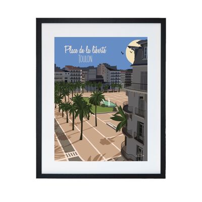 Affiche ville de Toulon