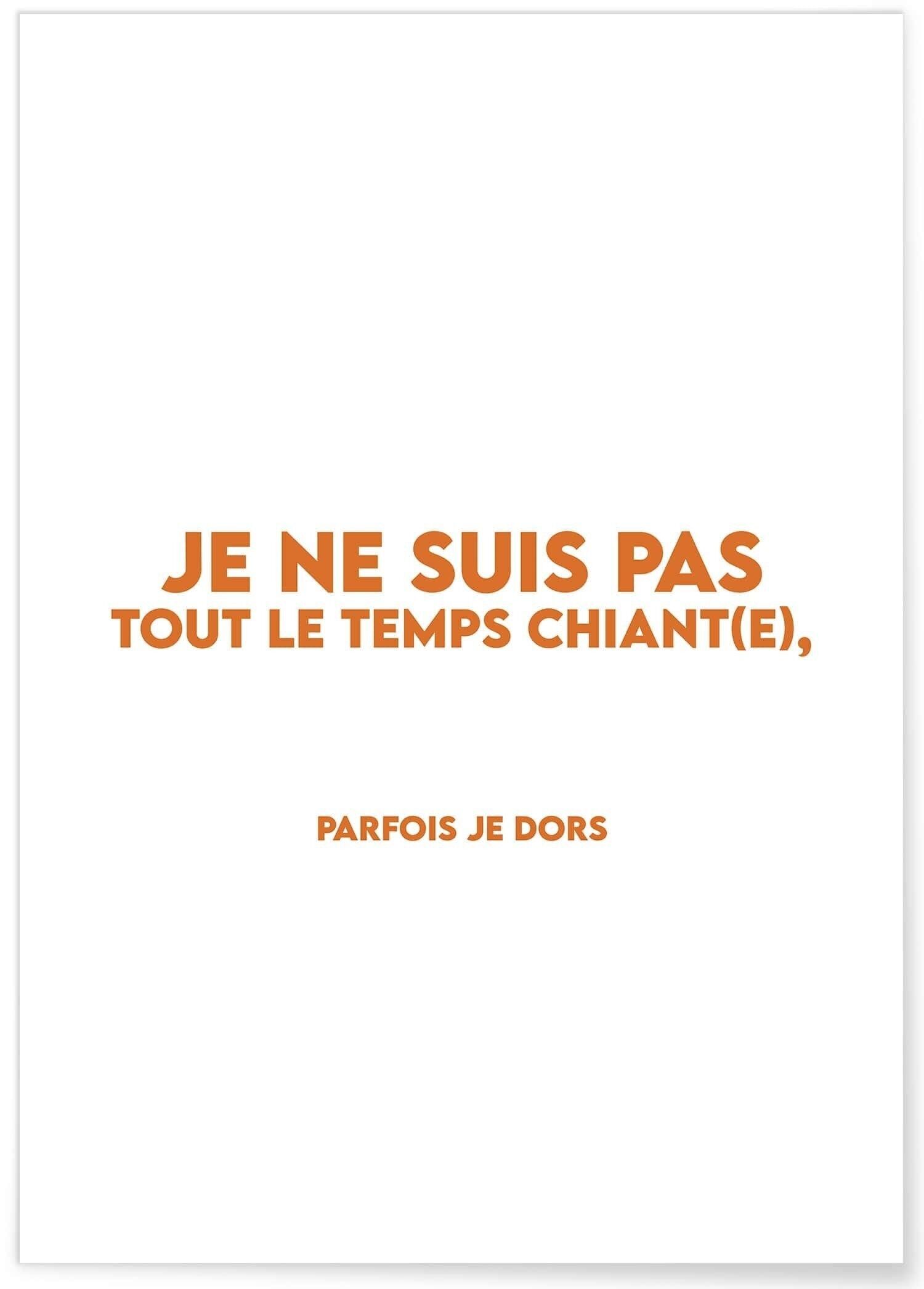 Poster Tutto il tempo noioso - umorismo