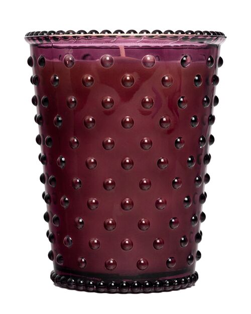 Simpatico Hobnail Glass Candle - #98 Fig