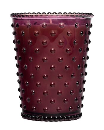 Bougie en verre Simpatico Hobnail - # 98 Fig 1