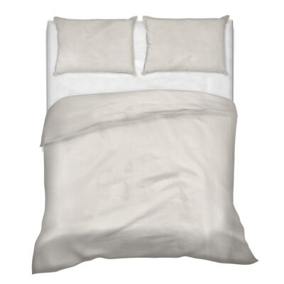 Lenzuolo letto sopra a casa vostra ,3 misure 100% puro cotone Made in Italy tinta unita Beige - 1 Piazza e mezza