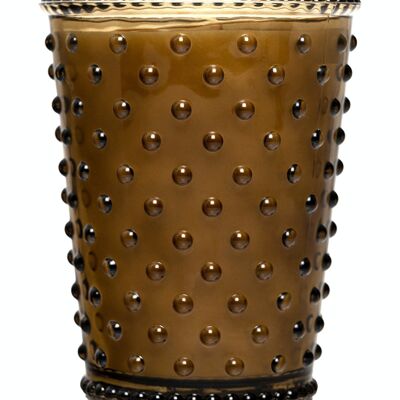 Simpatico Hobnail Glass Candle #12 Nutmeg