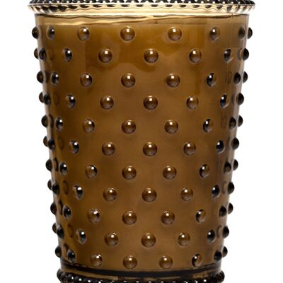 Simpatico Hobnail Glass Candle #12 Nutmeg