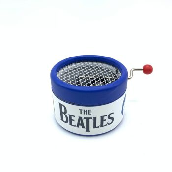 Petite boîte à musique bleue des Beatles. 10 chansons différentes à choisir 1