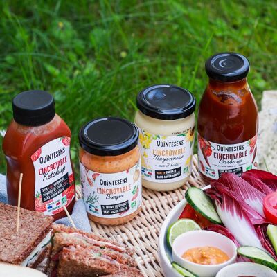 Offre Spéciale : Kit 4 Incroyables Sauces "Junk" (6 pots de chaque)