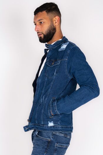 Veste en jeans Bleu 3915 2