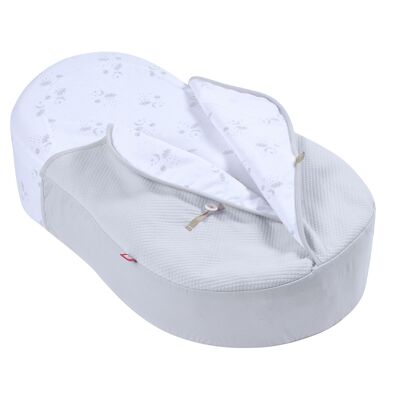 Red Castle, Cocoonacover™ Padded Cotton Flower® Gris perla/Nube de ensueño