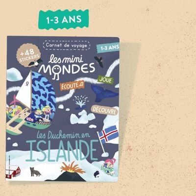 Cuaderno infantil Islandia 1-3 años - Les Mini Mondes