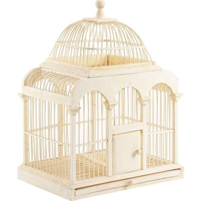Weathered bamboo cage-ACA1100