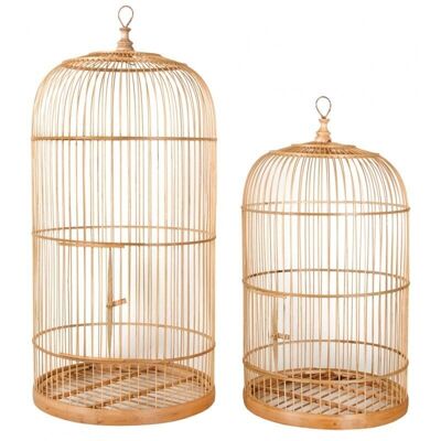 Cages en bambou naturel-ACA125S