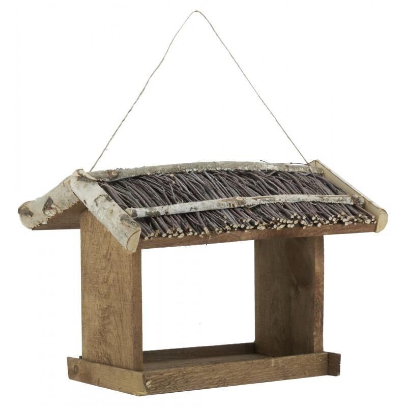 Comedero para pájaros de pino y abedul-AMA1890