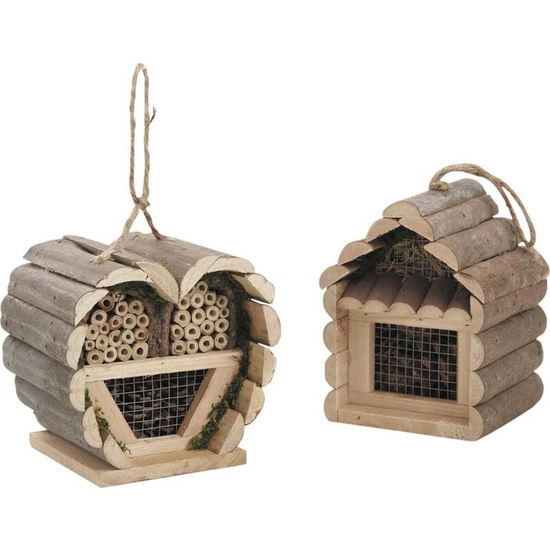 Casetta per insetti in legno-AMI1040