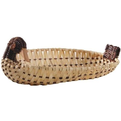 Bamboo and fern duck basket-CAN1250