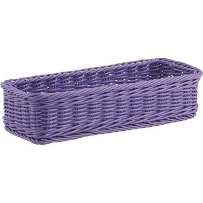 Violettes Banneton aus synthetischem Rattan-CBA2290