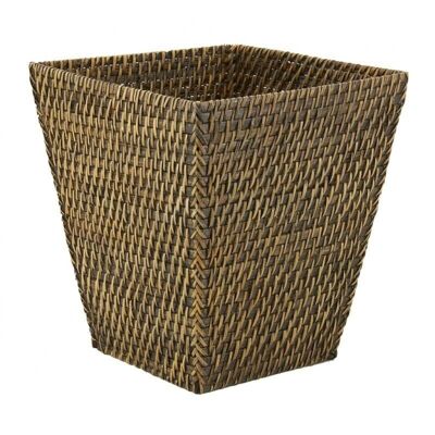 Rattan waste paper basket-CBU1010
