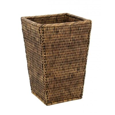 Rattan waste paper basket-CBU1350
